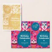 VERJAARDAGSUITNODIGING KAART (Display)