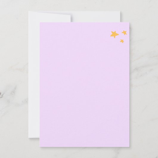 verjaardagsuitnodiging kaart (Achterkant)