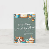 VERJAARDAGSUITNODIGING KAART (Voorkant)