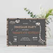 verjaardagsuitnodiging kaart (Staand voorkant)