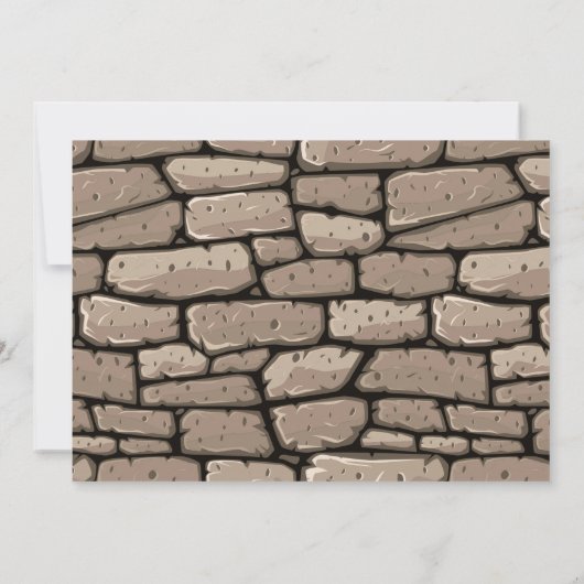 verjaardagsuitnodiging kaart (Achterkant)