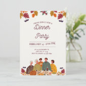 Verjaardagsuitnodiging Kaart digitale Instant down (Staand voorkant)