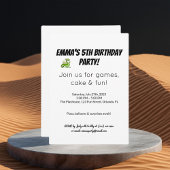 Verjaardagsuitnodiging Kaart · Party Invite Maker