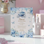 Verjaardagsuitnodiging Little Princess Kind Kaart<br><div class="desc">Ons kinderverjaardagskasteel "Little Princess" is voorzien van blush en blauw prinsessenkledij en collectie met magische bloemen voor het perfecte feest. Kijk in onze winkel voor overeenkomende objecten.</div>