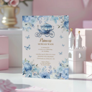 Verjaardagsuitnodiging Little Princess Kind Kaart