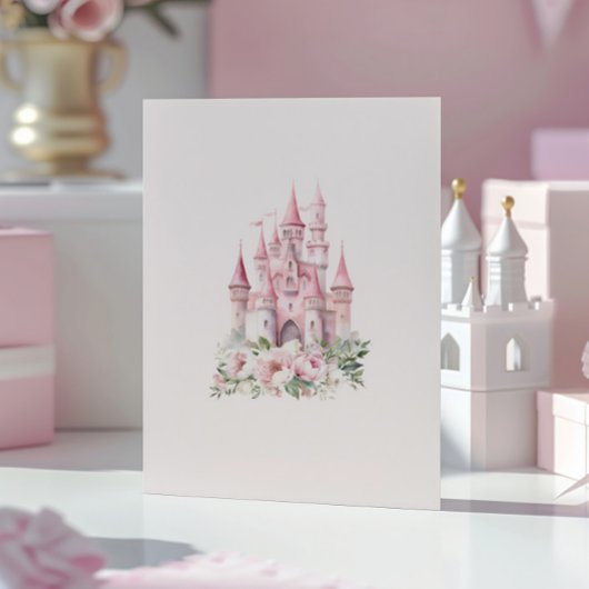 Verjaardagsuitnodiging Little Princess Kind Kaart