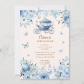 Verjaardagsuitnodiging Little Princess Kind Kaart (Voorkant)