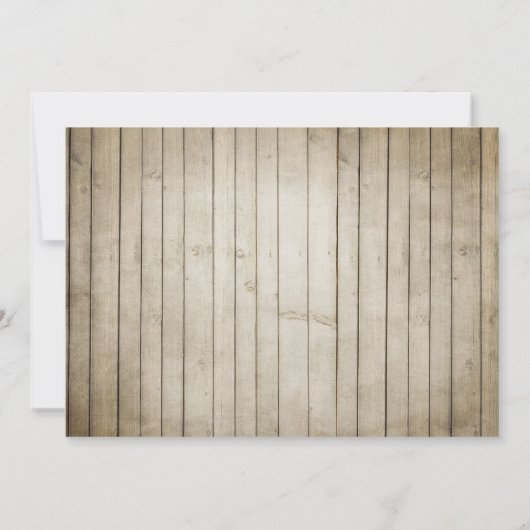 Verjaardagsuitnodiging man Schrijfbord Rustiek Vol Kaart (Achterkant)