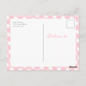 Verjaardagsuitnodiging met Beary First Teddybeer f Briefkaart (Achterkant)