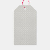 Verjaardagsuitnodiging met bos-uil cadeaulabel (Achterkant)