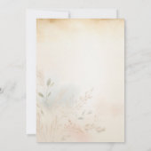 Verjaardagsuitnodiging met Eekhoorn Lijst voor Fot Kaart (Achterkant)