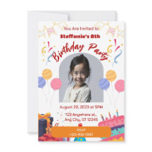 Verjaardagsuitnodiging Personaliseer Kaart