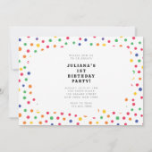 Verjaardagsuitnodiging Sesame Street vrienden rege Kaart (Achterkant)