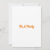 Verjaardagsuitnodiging Shiba Inu Kaart (Achterkant)