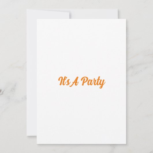 Verjaardagsuitnodiging Shiba Inu Kaart (Achterkant)