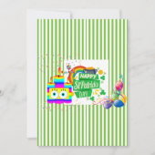 Verjaardagsuitnodiging St. Patrick's Day Kaart (Voorkant)