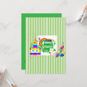 Verjaardagsuitnodiging St. Patrick's Day Kaart
