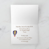 Verjaardagsuitnodiging Stareolor Art (Binnen)