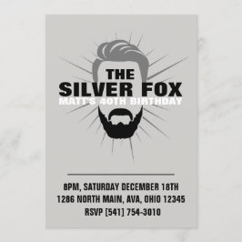 verjaardagsuitnodiging van mannen kaart