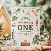 Verjaardagsuitnodiging van O-Fish-Ally Kaart