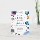 Verjaardagsuitnodiging voor astronauten, 1e reis r (Voorkant)