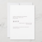 Verjaardagsuitnodiging voor baby 'Down on the Farm Kaart (Achterkant)