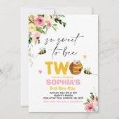 Verjaardagsuitnodiging voor bijen Verjaardagsfeest Kaart (Voorkant)