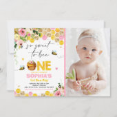 Verjaardagsuitnodiging voor bijen Verjaardagsfeest Kaart (Voorkant)