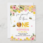 Verjaardagsuitnodiging voor bijen Verjaardagsfeest Kaart (Voorkant)