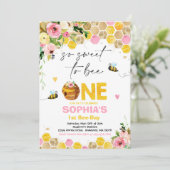 Verjaardagsuitnodiging voor bijen Verjaardagsfeest Kaart (Staand voorkant)