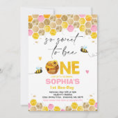 Verjaardagsuitnodiging voor bijen Verjaardagsfeest Kaart (Voorkant)