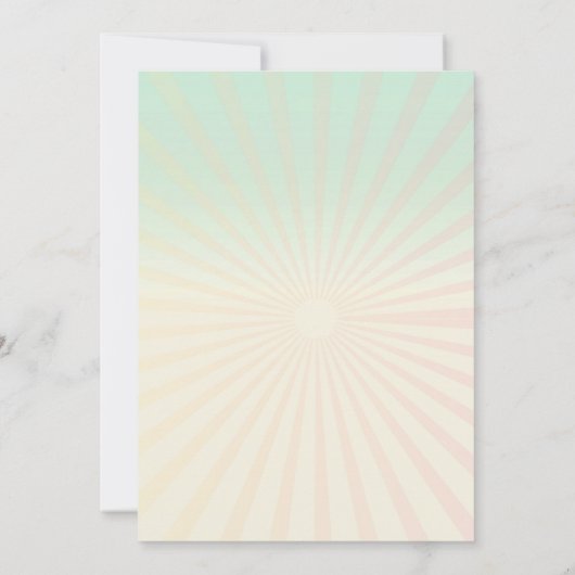 verjaardagsuitnodiging voor Chocolade candyland Kaart (Achterkant)