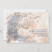 Verjaardagsuitnodiging voor een baby jongen Over d Kaart (Voorkant)