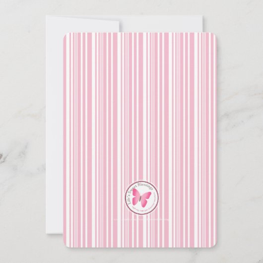 Verjaardagsuitnodiging voor een kattenpoot-perfect kaart (Achterkant)