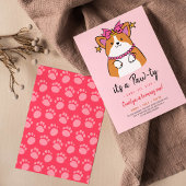 verjaardagsuitnodiging voor een paketje kaart