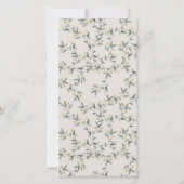 Verjaardagsuitnodiging voor elke leeftijd met baby bedankkaart (Achterkant)