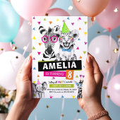 Verjaardagsuitnodiging voor feestdieren, Kinder sa Kaart