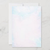 Verjaardagsuitnodiging voor fiesta kaart (Achterkant)