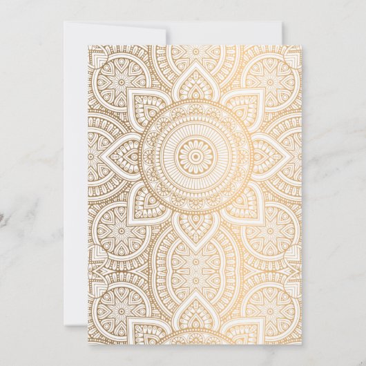 Verjaardagsuitnodiging voor Indische olifantendouc Kaart (Achterkant)