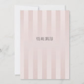 Verjaardagsuitnodiging voor Koreaan Kaart (Achterkant)