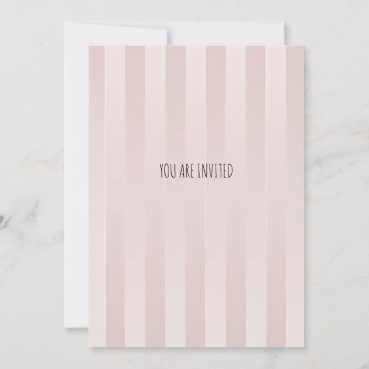 Verjaardagsuitnodiging voor Koreanen Kaart (Achterkant)