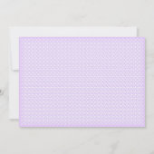 Verjaardagsuitnodiging voor meisje met kikker-them kaart (Achterkant)