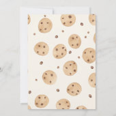 Verjaardagsuitnodiging voor One Tough Cookie Kaart (Achterkant)