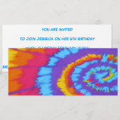 verjaardagsuitnodiging voor rogge kaart (Voorkant / Achterkant)