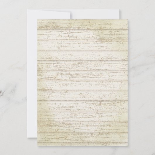 Verjaardagsuitnodiging voor varken- en webschuur kaart (Achterkant)