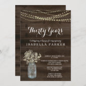 Verjaardagsuitnodiging voor vrouwen | Rustic Babys Kaart (Voorkant / Achterkant)