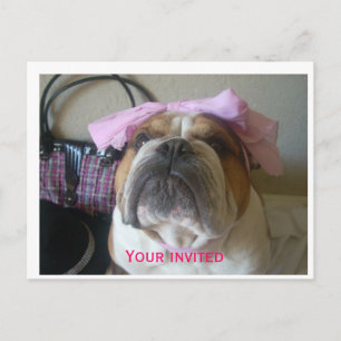 Verjaardagsuitnodigingen briefkaarten