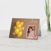 Verjaardagsuitnodigingen Kaart (Voorkant)