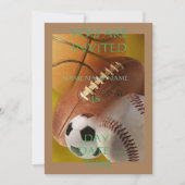 verjaardagsuitnodigingen voor kinderen ensemble kaart (Voorkant)