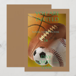 verjaardagsuitnodigingen voor kinderen ensemble kaart